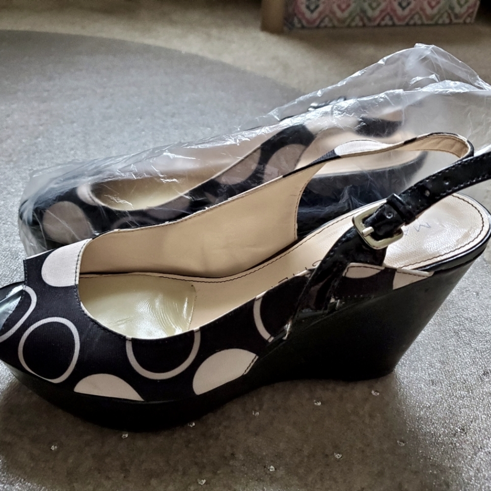 Polka dot 4" heels